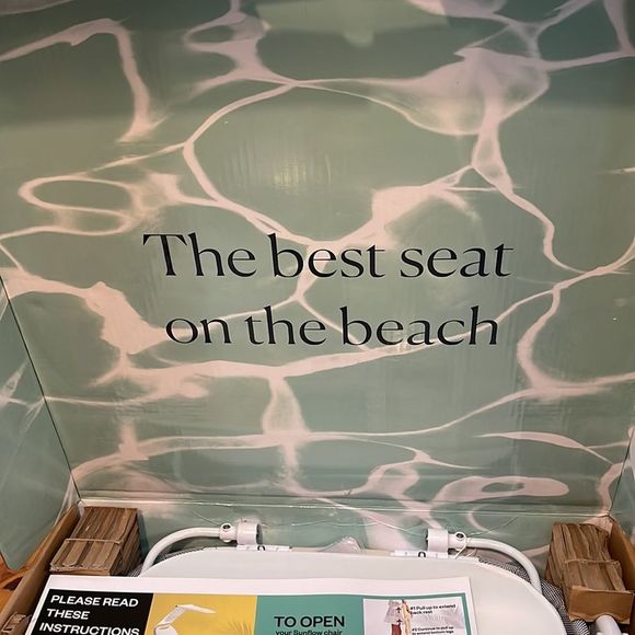 NWT SUNFLOW THE BEACH BUNDLE - Beach Chair and Accessories - Picture 12 of 12